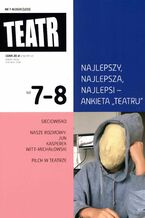 Okładka - Teatr 7-8/2020 - Opracowanie zbiorowe
