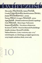 Okładka - Twórczość 10/2020 - Opracowanie zbiorowe