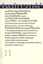 Okładka - Twórczość 11/21 - Opracowanie zbiorowe