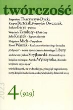 Okładka - Twórczość 4/23 - Opracowanie zbiorowe