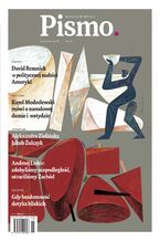 Okładka - Pismo. Magazyn Opinii 11/2018 - Jakub Żulczyk, Aleksandra Zielińska, Dominik Bielicki