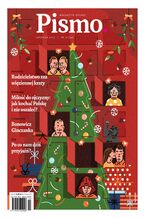 Okładka - Pismo. Magazyn Opinii 12/2019 - Barbara Sadurska, Magdalena Koryntczyk, Lena Piękniewska