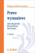 Okładka - Prawo wyznaniowe - Artur Mezglewski, Henryk Misztal, Piotr Stanisz