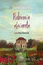 Okładka - Rubinowa akwarela - Agnieszka Zakrzewska