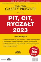 Okładka - PIT, CIT, Ryczałt 2023 - Praca zbiorowa