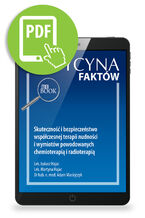 Okładka - Skuteczność i bezpieczeństwo współczesnej terapii nudności i wymiotów powodowanych chemioterapią i radioterapią - Łukasz Hajac, Martyna Hajac, Adam Maciejczyk