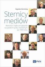 Okładka - Sternicy mediów - Bogusław Nierenberg