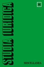 Okładka - Studia Iuridica, nr 98 - Tomasz Giaro, Hanna Wolska