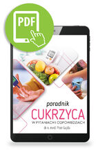 Okładka - Poradnik Cukrzyca w pytaniach i odpowiedziach - Piotr Gajda