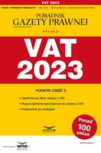 Okładka - VAT 2023 - praca zbiorowa