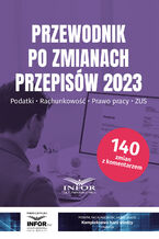 Okładka - Przewodnik po zmianach przepisów 2023 - praca zbiorowa