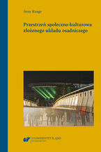 Okładka - Przestrzeń społeczno-kulturowa złożonego układu osadniczego - Jerzy Runge
