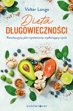 Okładka - Dieta długowieczności - Valter Longo