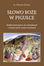 Okładka - Słowo Boże w pigułce. Krótkie komentarze do niedzielnych i świątecznych czytań - ks. Wojciech Kardyś
