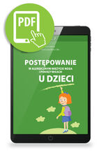 Okładka - Postępowanie w alergicznym nieżycie nosa i pokrzywkach u dzieci - Andrzej Emeryk