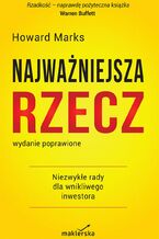 Okładka - Najważniejsza rzecz - Howard Marks