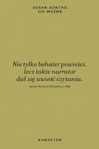 Okładka - Co ważne - Susan Sontag