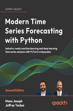 Okładka - Modern Time Series Forecasting with Python. Industry-ready machine learning and deep learning time series analysis with PyTorch and pandas - Second Edition - Manu Joseph, Jeffrey Tackes, Christoph Bergmeir