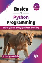 Okładka - Basics of Python Programming - Dr. Pratiyush Guleria