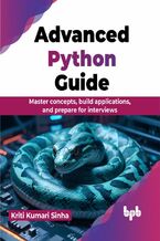 Okładka - Advanced Python Guide - Kriti Kumari Sinha