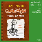 Okładka - Dziennik cwaniaczka 7. Trzeci do pary - Jeff Kinney