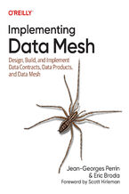 Okładka - Implementing Data Mesh - Jean-Georges Perrin, Eric Broda