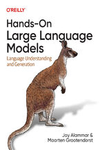 Okładka - Hands-On Large Language Models. Language Understanding and Generation - Jay Alammar, Maarten Grootendorst