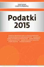 Okładka - Podatki 2015 - Tomasz Krywan