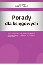 Okładka - Porady dla księgowych - praca zbiorowa