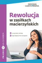 Okładka - Rewolucja w zasiłkach macierzyńskich - Renata Krasowska-Kłos