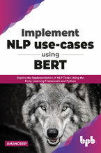 Okładka - Implement NLP use-cases using BERT - Amandeep