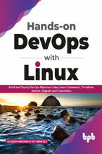 Okładka - Hands-on DevOps with Linux - Alisson Machado de Menezes