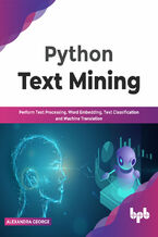 Okładka - Python Text Mining - Alexandra George