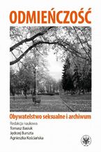 Okładka - Odmieńczość - Tomasz Basiuk, Jędrzej Burszta, Agnieszka Kościańska