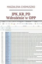 Okładka - JPK_KR_PD Wdrożenie w OPP - Magdalena Chomuszko