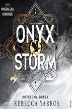Okładka - Onyx Storm. Onyksowa burza - Rebecca Yarros