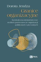 Okładka - Granice organizacyjne - Dorota Jendza