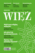 Okładka - Więź 1/2025 - Opracowanie zbiorowe