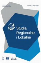 Okładka - Studia Regionalne i Lokalne nr 4(98)/2024 - Mikołaj Herbst, Michał Sitek, Iga Kołodyńska, Tiina Rinne, Marketta Kyttä, Gbenga John Oladehinde, Agnieszka B. Chmura, Weronika Skorupska, Wojciech Pietrowski, Ewa Kraska, Roman Szul