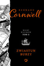 Okładka - Zwiastun burzy.  Wojny Wikingów. Tom 2 - Bernard Cornwell