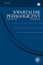 Okładka - Kwartalnik Pedagogiczny 2024/4 (274) - Joanna Madalińska-Michalak