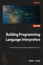 Okładka - Building Programming Language Interpreters. A bottom-up approach to runtimes, execution, and implementation in C++ - Daniel Ruoso