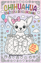 Okładka - Chihuahua  książeczka do kolorowania - 