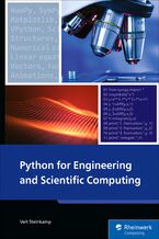 Okładka - Python For Engineering and Scientific Computing. Practical Applications with NumPy, SciPy, Matplotlib, and More - Rheinwerk Publishing, Inc, Veit Steinkamp