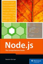 Okładka - Node.js. The Comprehensive Guide - Rheinwerk Publishing, Inc, Sebastian Springer
