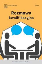 Okładka - Rozmowa kwalifikacyjna - poradnik - Kar-Group