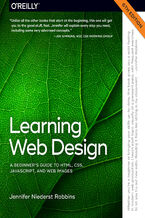 Okładka - Learning Web Design. A Beginner's Guide to HTML, CSS, JavaScript, and Web Images. 6th Edition - Jennifer Robbins