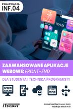 Okładka - Zaawansowane aplikacje webowe: FRONTEND - Aleksander Bies, Kacper Kaim
