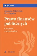 Okładka - Prawo finansów publicznych z testami online - Agnieszka Mikos-Sitek, Piotr Zapadka prof. UKSW