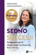 Okładka - Sedno sukcesji. Strategiczna mapa ról, decyzji i emocji w przekazywaniu firmy rodzinnej - Adrianna Lewandowska